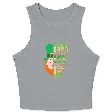 Discover St Patrick's Day Drinking Shenanigans Irish Crop Tank Top