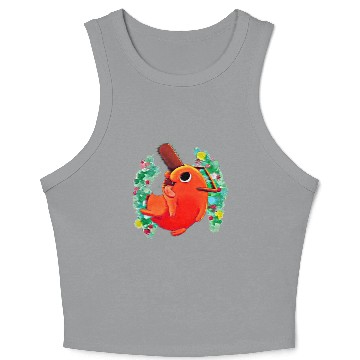 Discover CUTE DEVIL DOG CHRISTMAS Crop Tank Top