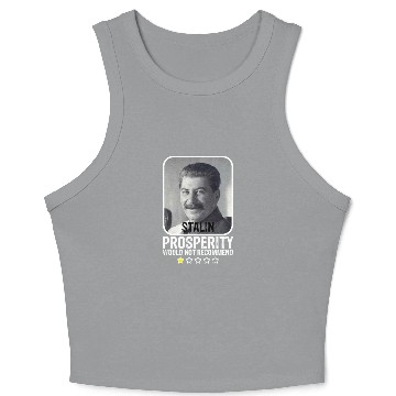 Discover Prosperity Would Not Recommend Anti Communist Crop Tank Top