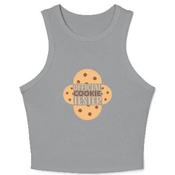 Discover Official Cookie Tester Crop Tank Top