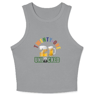 Discover 21 yo bday boy 1 Crop Tank Top