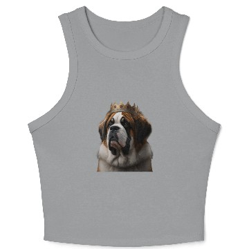 Discover saint Bernard Crop Tank Top