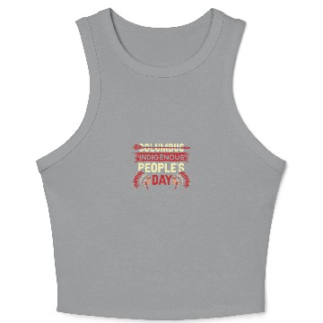 Discover Indigenous People's Native Indian American Anti Crop Tank Top