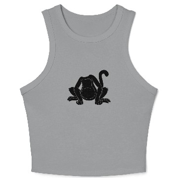Discover Monkey Orangutan Monkey Lover Chimpanzee Monkey Crop Tank Top