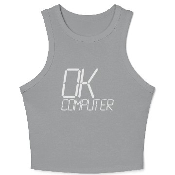 Discover ok computer Crop Tank Top