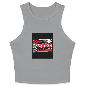 Discover Positive Crop Tank Top