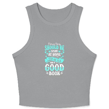 Discover Tea Relaxation Tea Lovers Chamomile Tea Crop Tank Top