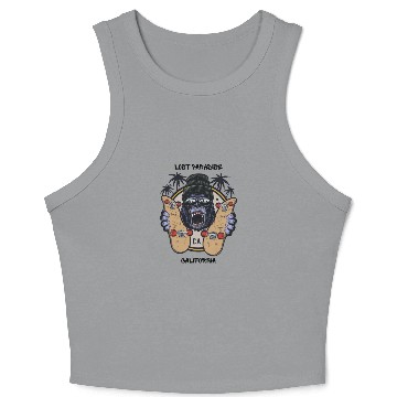 Discover LOST PARADISE Crop Tank Top