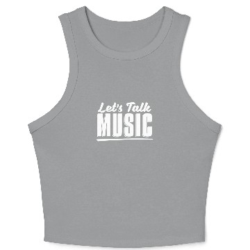 Discover Music Teacher Crop Tank Top