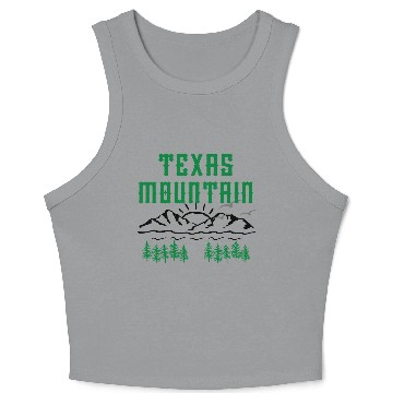 Discover TEXAS PRIDE Crop Tank Top