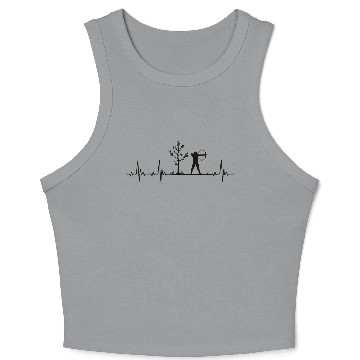 Discover Archery Heartbeat Archer Pulse Crop Tank Top