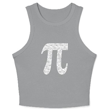 Discover Celebration Pi Day Crop Tank Top