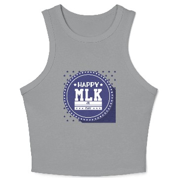 Discover Martin Luther king jr. day Crop Tank Top