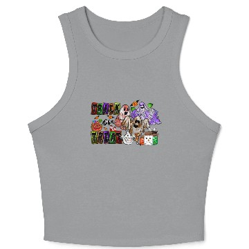 Discover Trick or Treat Crop Tank Top