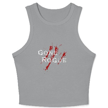 Discover Gone Rogue Detroit Bloody Crop Tank Top