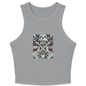Discover Make a joyful noise with a guitar Crop Tank Top