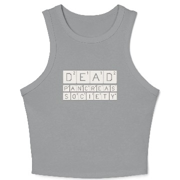 Discover Dead Pancreas Society Crop Tank Top
