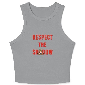 Discover Respect the shadow groundhog day Crop Tank Top