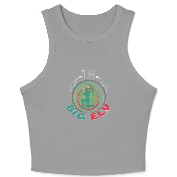 Discover 18 year elves birthday fantasy Crop Tank Top