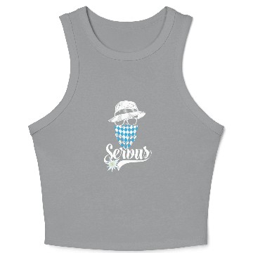 Discover Bavarian Outlaw - Servus Bavaria Crop Tank Top
