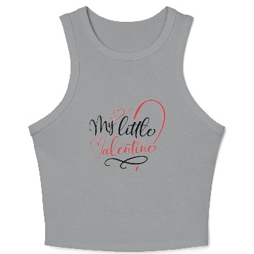 Discover Happy valentines day Crop Tank Top
