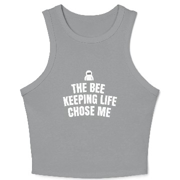 Discover The bee keeping life chose me Crop Tank Top