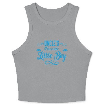 Discover Uncle's Favorite Little boy Crop Tank Top