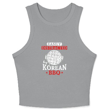 Discover Korean BBQ, Korean Crop Tank Top