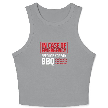 Discover Korean BBQ, Korean Crop Tank Top