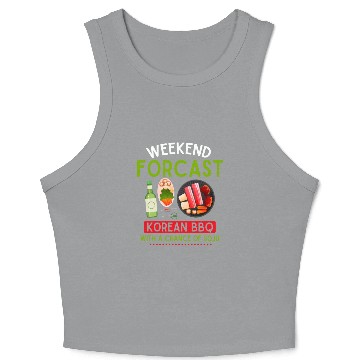 Discover Korean BBQ, Korean Crop Tank Top