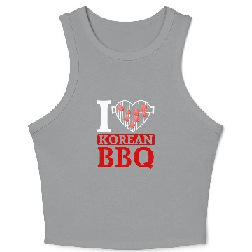 Discover Korean BBQ, Korean Crop Tank Top