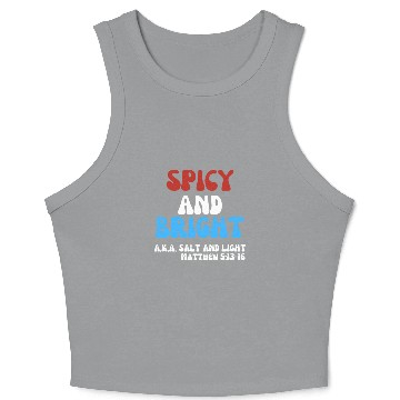 Discover Spicy and Bright, a.k.a. Salt and Light Crop Tank Top
