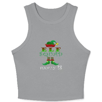 Discover 18 year elves birthday fantasy Crop Tank Top
