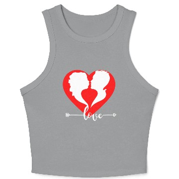 Discover Idée cadeaux Couples, relationship, Lovers Crop Tank Top