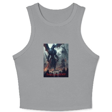 Discover Unleash The Beast Crop Tank Top