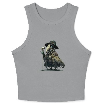 Discover Lil' Plague Doctor Crop Tank Top