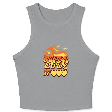 Discover Super Bowl 2023 Classic Crop Tank Top