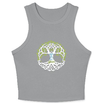 Discover Save the planet, keep it green Crop Tank Top