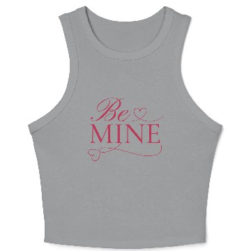Discover Be mine lovely couples Crop Tank Top for valentine's Day