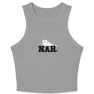 Discover Procrastinating Narwhal Lover Aquatic Animals Crop Tank Top