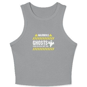 Discover Ghost Hunters, Ghosts, Ghost, Ghost hunting Crop Tank Top