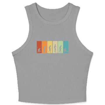 Discover Vintage Remote Controlled Car Racing Evolution Rc Crop Tank Top
