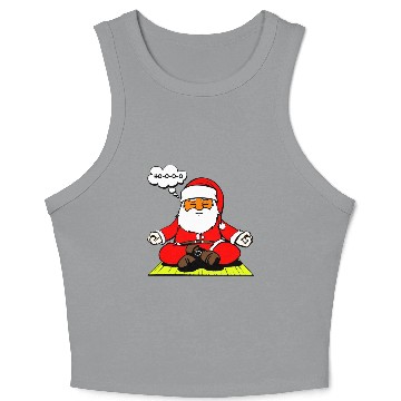 Discover Santa Do Yoga Crop Tank Top