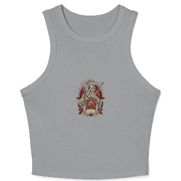 Discover Firefighter Prayer St. Florian Saint of Crop Tank Top