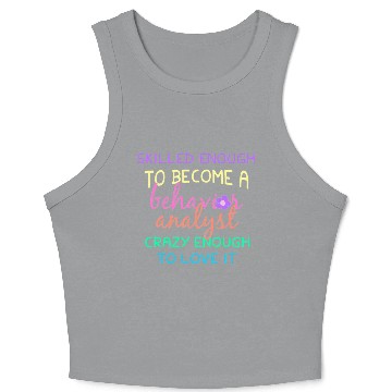 Discover Behavior Analyst Graduate Crop Tank Top