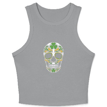 Discover Ireland St. Patrick's Day Irish Crop Tank Top