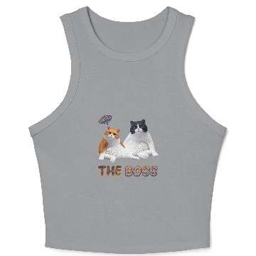 Discover The boss Crop Tank Top