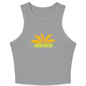 Discover Ramadan Begins Crop Tank Top