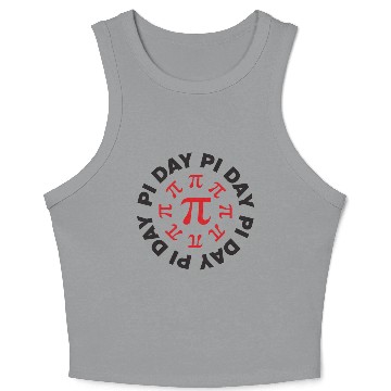 Discover Pi Day Crop Tank Top