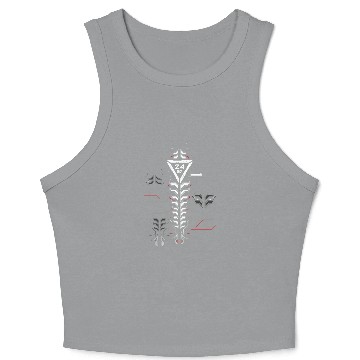 Discover Cyber modern Crop Tank Top